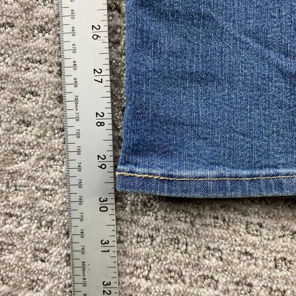 Signature by Levi's Straus Modern Straight Women's Jeans Size 16M 33X32 Denim - Picture 9 of 14